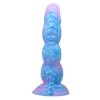Power Monsters Alien – 20.5 cm Rippled Monster Silicone Dildo
